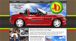 Desktop Screenshot of jdautorepairservice.com